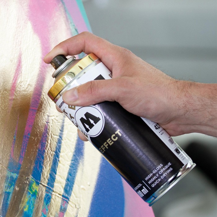 Pintura Cromo-Oro Spray