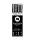 Pack rotuladores Blackliner Molotow x4 - Set 2