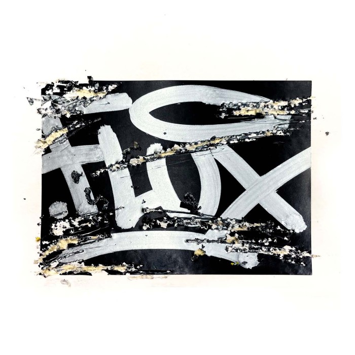 FLUX Eggshell Stickers 50 pcs Black