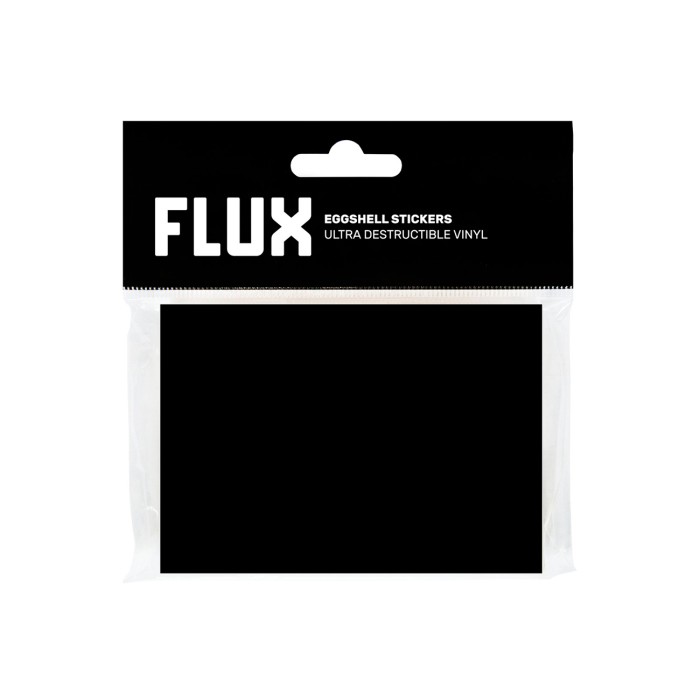 FLUX Eggshell Stickers 50 pcs Black