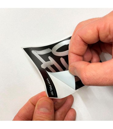 FLUX Eggshell Stickers 50 pcs Black