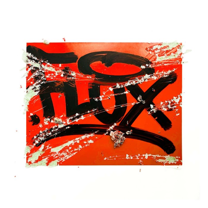 FLUX Eggshell Stickers 50 pcs Red