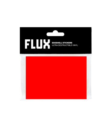 FLUX Eggshell Stickers 50 pcs Red