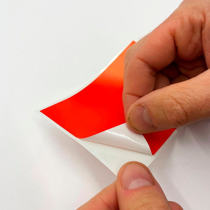 FLUX Eggshell Stickers 50 pcs Red