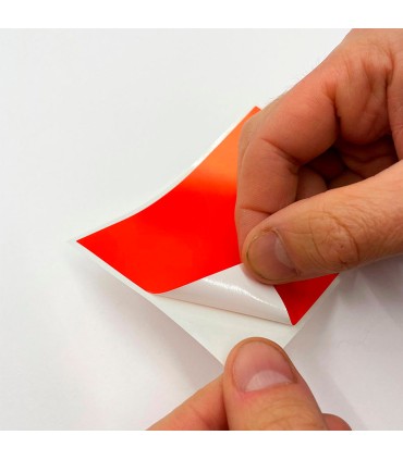 FLUX Eggshell Stickers 50 pcs Red