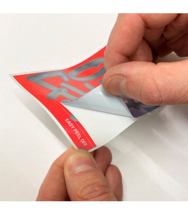 FLUX Eggshell Stickers 50 pcs Red