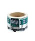 Pegatinas sistema Metro Paris 200pcs FLUX