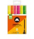 Pack 6 rotuladores acrílicos One4all 4mm Neon Set