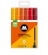 Pack 6 rotuladores acrílicos One4all 4mm Hot Set