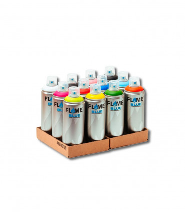 Pack FLAME BLUE 400ml X12