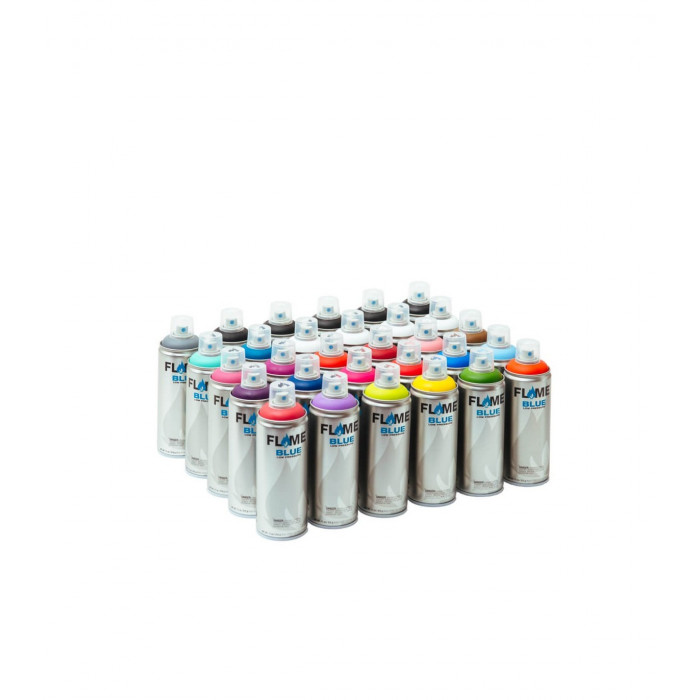 Pack FLAME BLUE 400ml X3O
