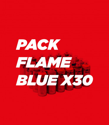 Pack FLAME BLUE 400ml X3O