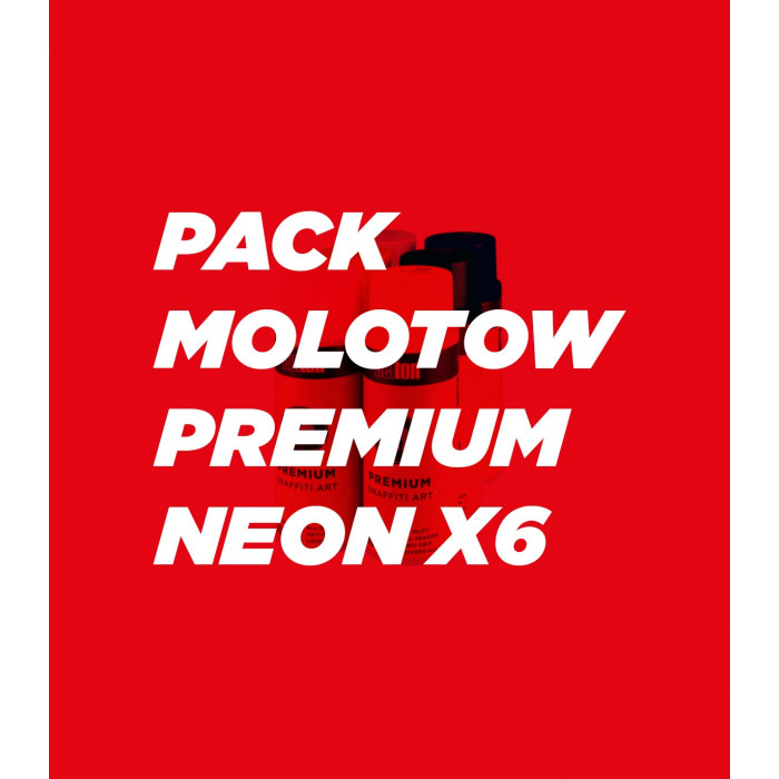 Pack molotow Premium x6