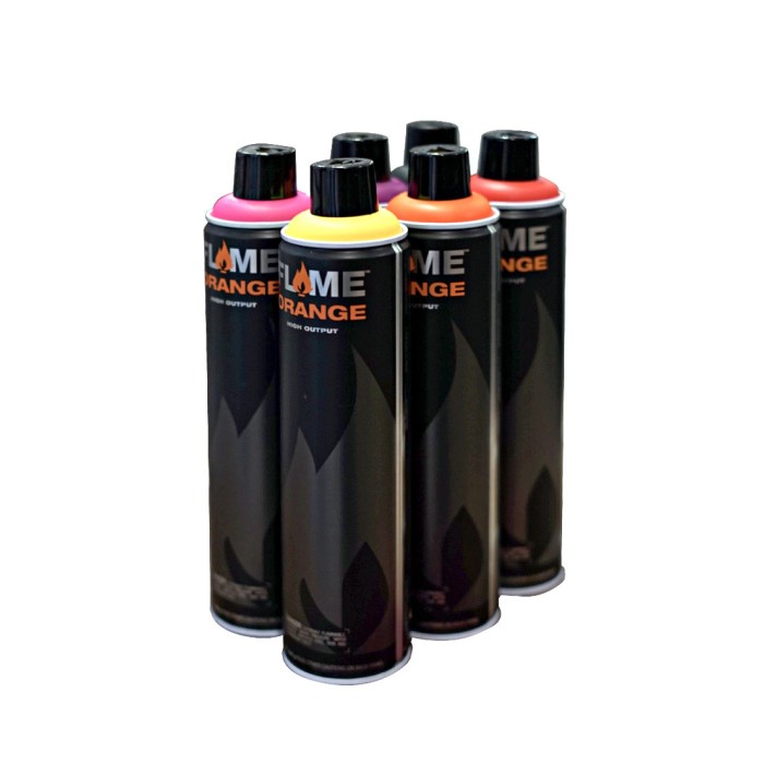 pack flame 600ml x6