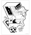 Libro dibujo "Graffiti Style" Coloring Book