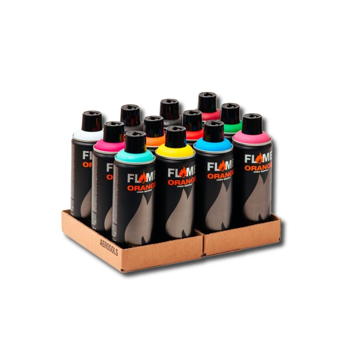 Pack Flame Orange x12