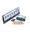pack tren rotuladores acrilicos 2mm y poster 3d grande