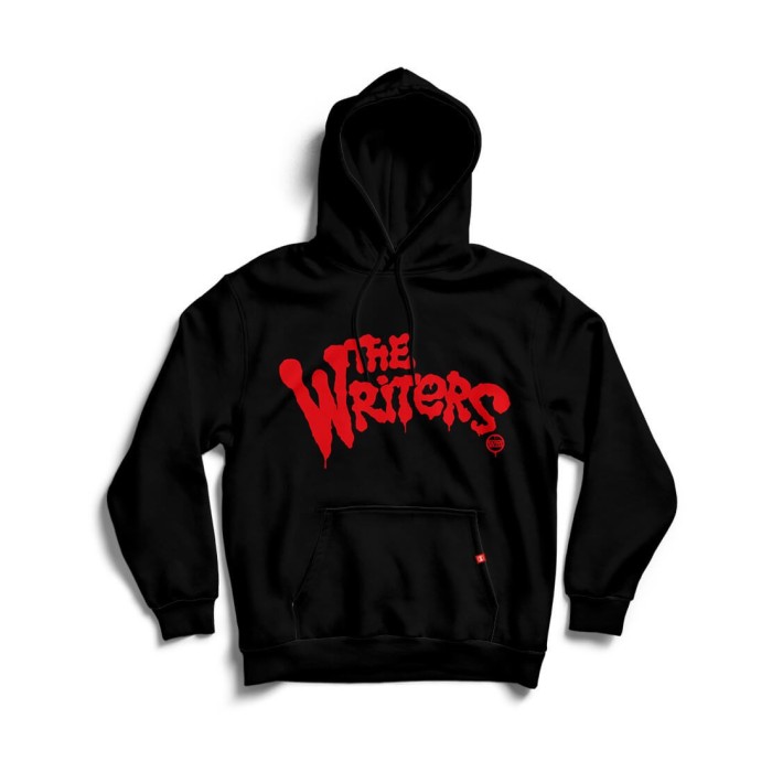 Sudadera capucha WM "The Writers" Negra