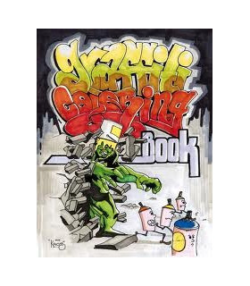 graffiti coloring  book 