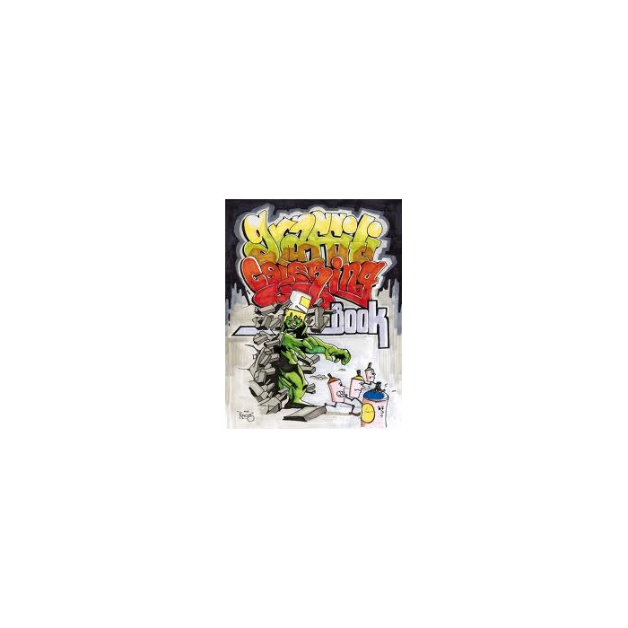 graffiti coloring  book 