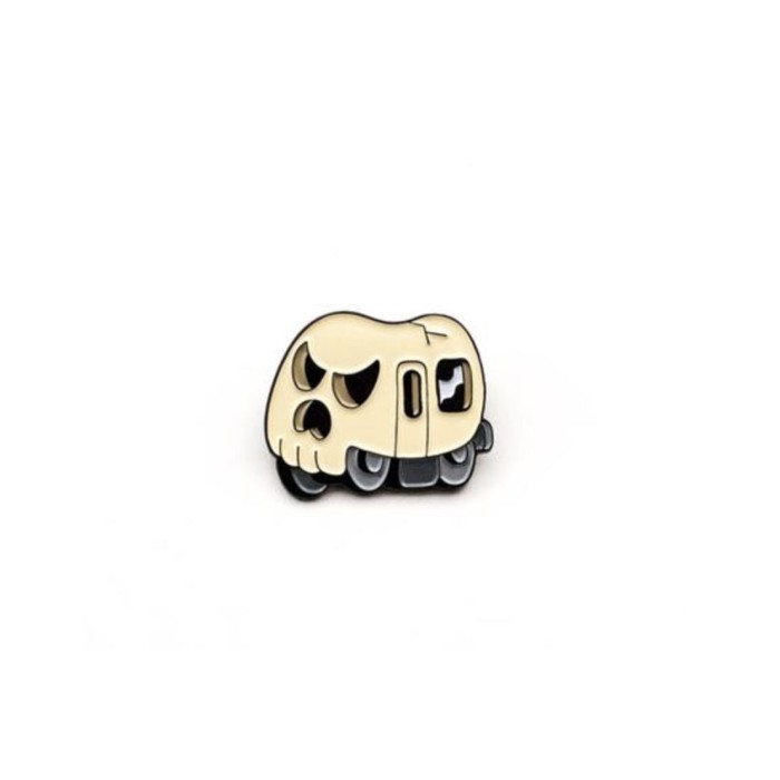 pin calavera 