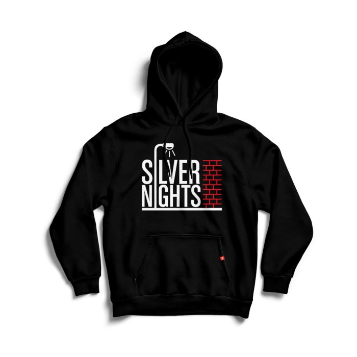 sudadera "silver nigths"-con capucha