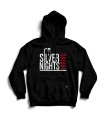 sudadera "silver nigths"-con capucha