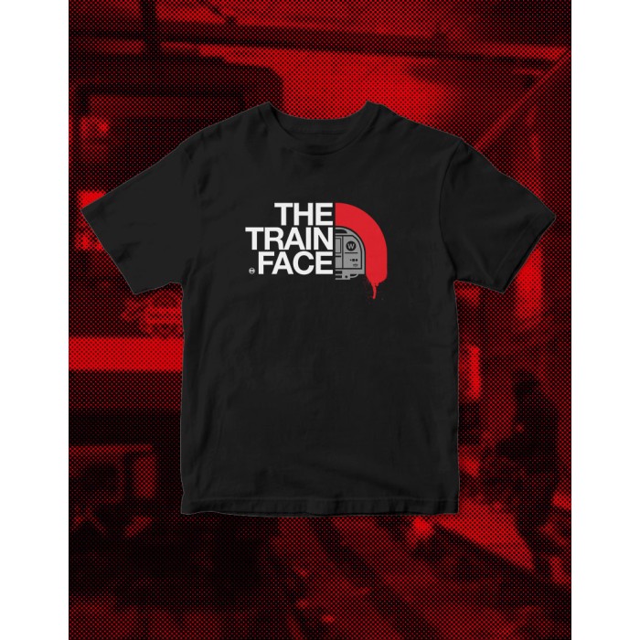 Camiseta The Train Face-negra