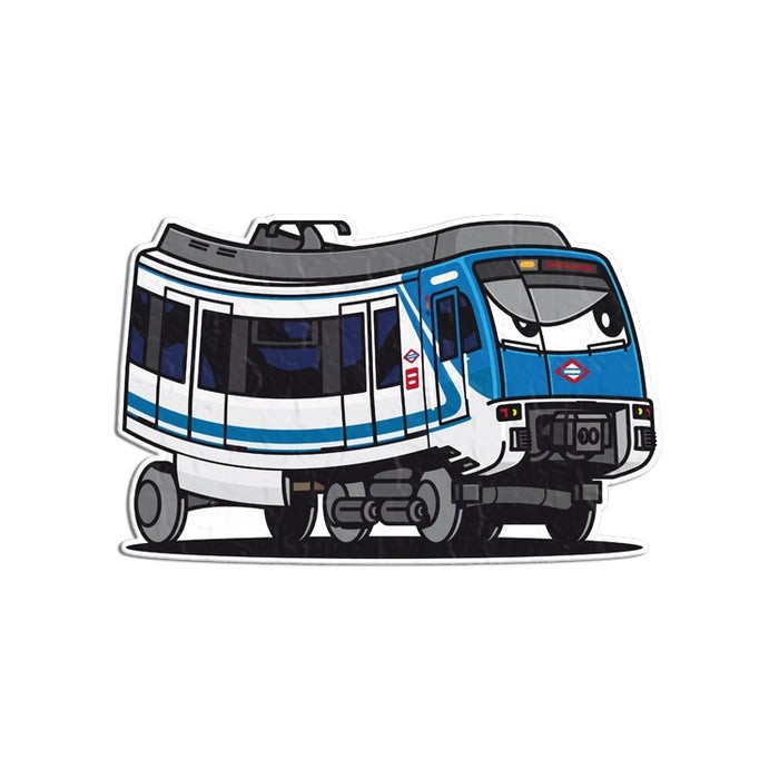 Pegatina Metro de Madrid 6000
