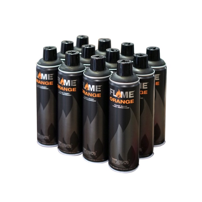 pack flame orange 500ml x 12