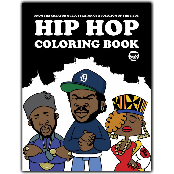 HipHop Coloring Book