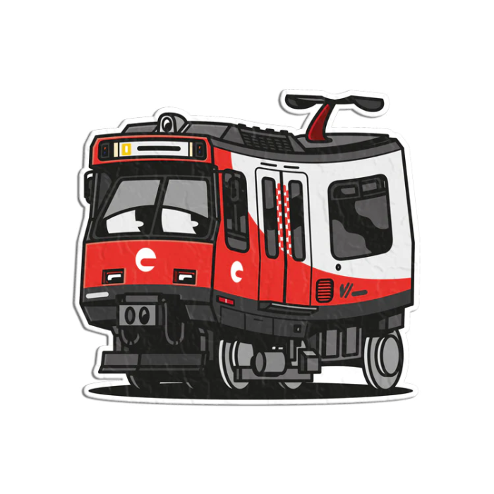 Pegatina metro Valencia 3700