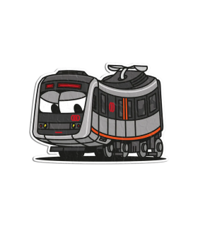 Pegatina metro Bilbao