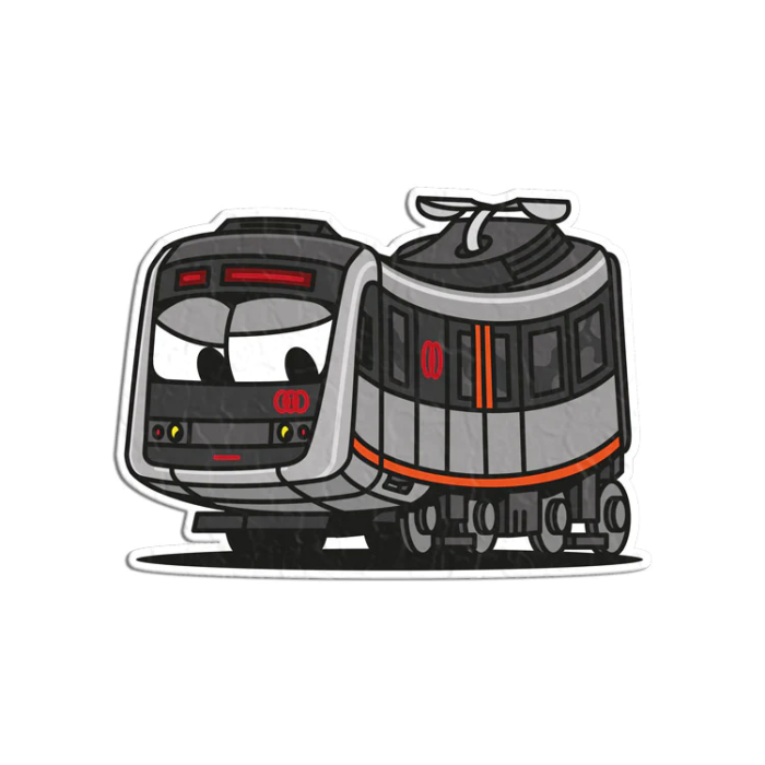 Pegatina metro Bilbao