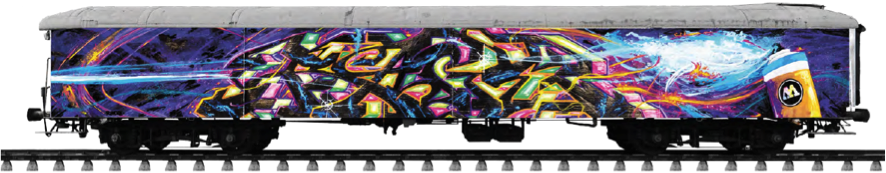 tercer premio concurso pinta el tren de molotow alemania 