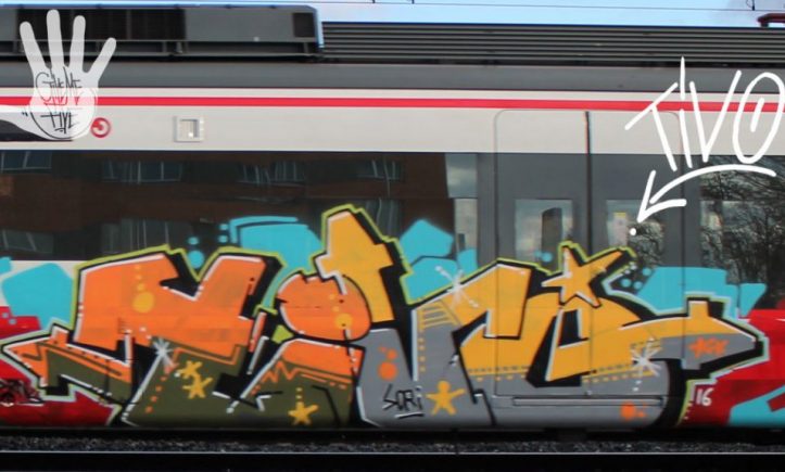 Graffiti Tivo Madrid