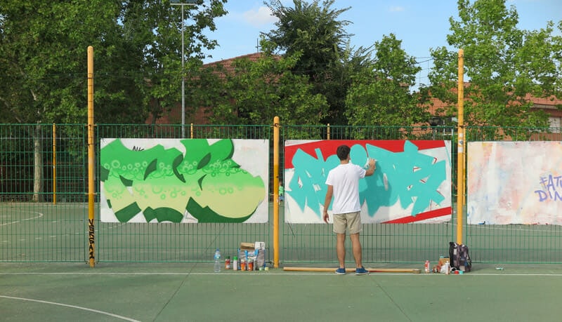 Evento de graffiti Block Alcorcon