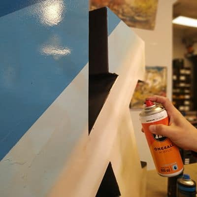 pintura acrilica en spray