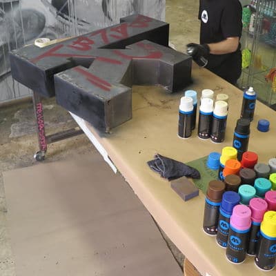 pintura acrilica en spray