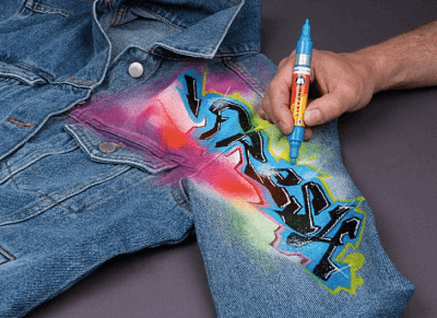 Pintura acrilica textil 