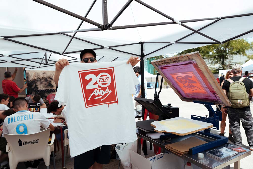 writers party serigrafia