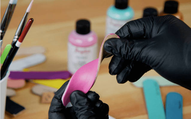 pintura acrilica para cuero flexible